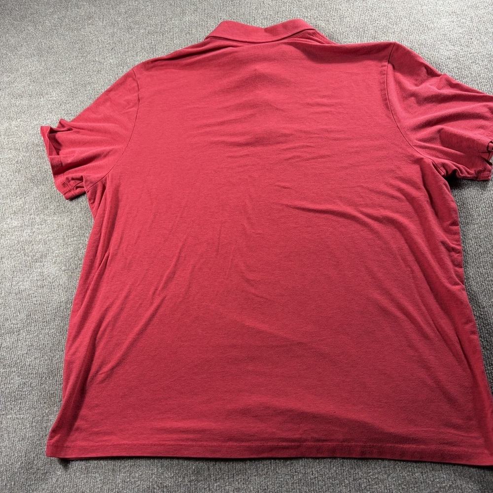 Vineyard Vines Polo Shirt Mens 2XL Dark Pink/Red Classic Fit Golf Preppy - Picture 7 of 8